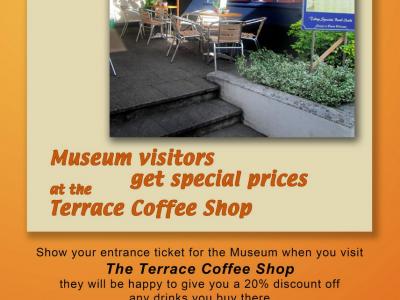 SPECIAL DISCOUNT for MUSEUM VISITORS